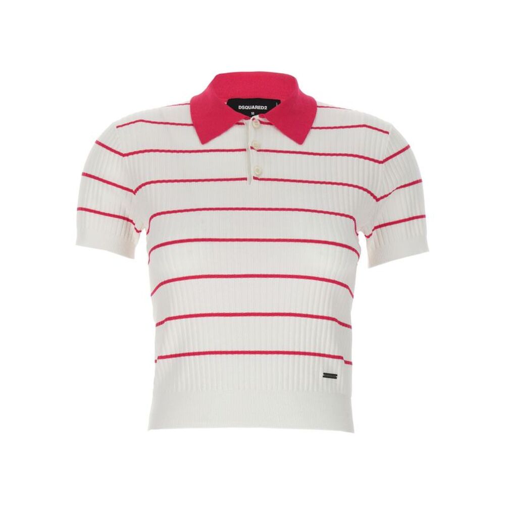 Dsquared² Multicolor Viscose Polo Women's Shirt